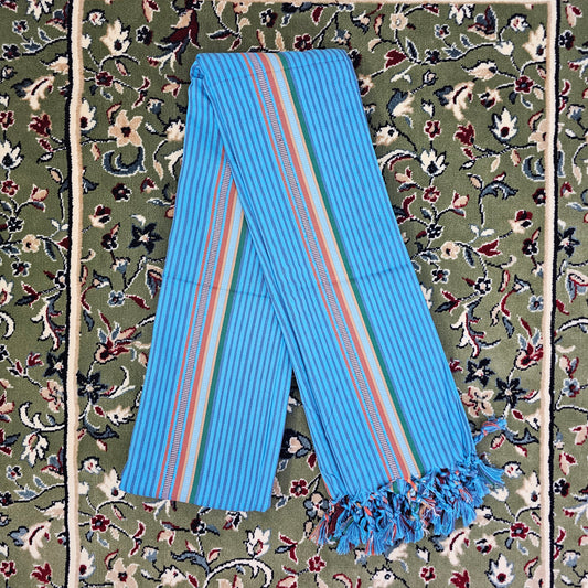 Bahr Blue Yemeni Shawl